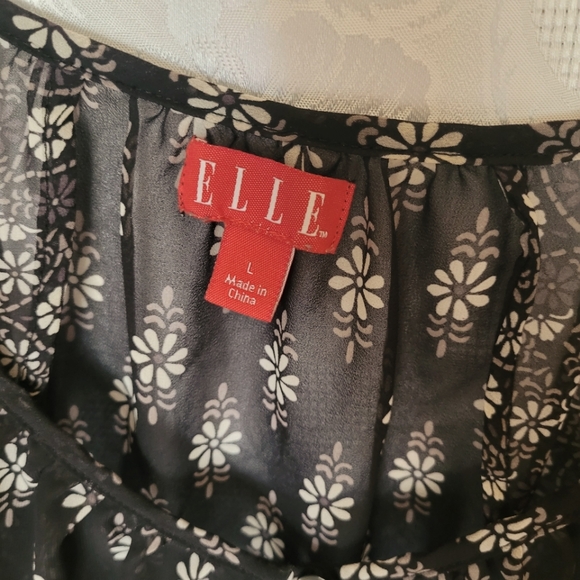 BUY 3, get 1 FREE (SEE DETAILS), Elle Black Blouse (313) - Picture 3 of 6